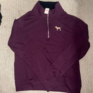 VS Pink quarter zip